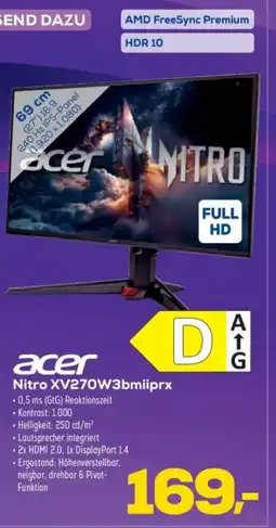 Euronics acer Nitro XV270W3bmiiprx Angebot