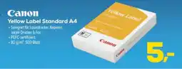 Euronics Canon Yellow Label Standard A4 Angebot