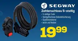 Euronics SEGWAY Zahlenschloss 5-stellig Angebot