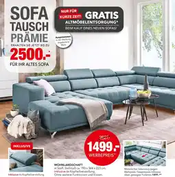 Multipolster Wohnlandschaft Angebot