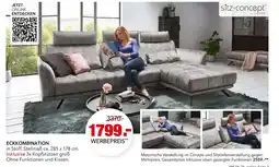 Multipolster Sitz-concept eckkombination Angebot