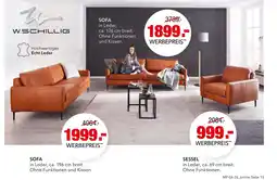 Multipolster W.schillig sofa Angebot