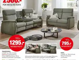 Multipolster Trapezsofa Angebot
