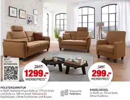 Multipolster Polstergarnitur Angebot