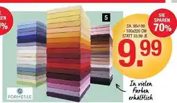 Hofmeister Formesse spannbetttuch „bella gracia“ Angebot