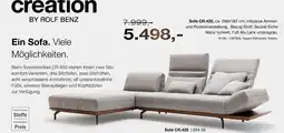 Möbel Inhofer Rolf benz sofa cr.420 Angebot