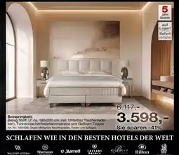 Möbel Inhofer Serta boxspringbett Angebot