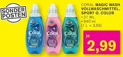 KODi CORAL MAGIC WASH VOLLWASCHMITTEL, SPORT O. COLOR Angebot