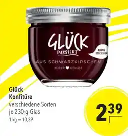 CITTI Markt Glück Konfitüre Angebot