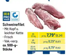 METRO Schweinefilet Angebot