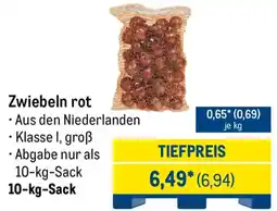 METRO Zwiebeln rot Angebot