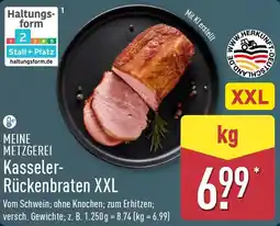 Aldi Nord MEINE METZGEREI Kasseler Rückenbraten XXL Angebot