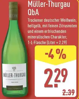 Aldi Nord Müller-Thurgau QbA Angebot