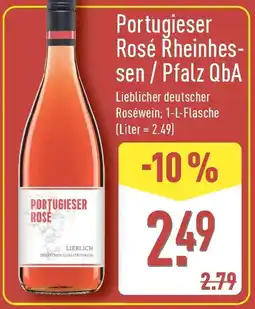 Aldi Nord Portugieser Rosé Rheinhessen/ Pfalz QbA Angebot
