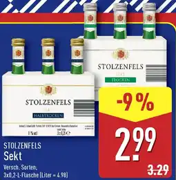 Aldi Nord STOLZENFELS Sekt Angebot