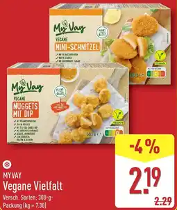 Aldi Nord MYVAY Vegane Vielfalt Angebot