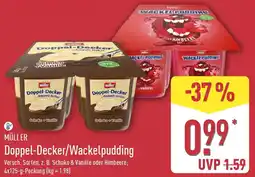 Aldi Nord MÜLLER Doppel-Decker/Wackelpudding Angebot