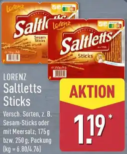 Aldi Nord LORENZ Saltletts Sticks Angebot