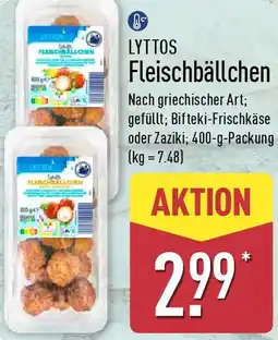 Aldi Nord LYTTOS Fleischbällchen Angebot