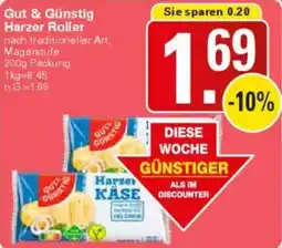 WEZ Gut & Günstig Harzer Roller Angebot