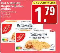 WEZ Gut & Günstig Belgische Butterwaffeln Angebot