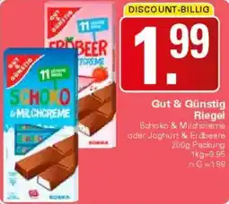 WEZ Gut & Günstig Riegel Angebot