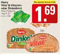 WEZ Harry Vital & Vitamin oder Dinkelbrot Angebot