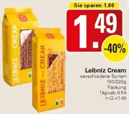 WEZ Leibniz Cream Angebot