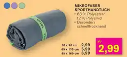 KODi MIKROFASER SPORTHANDTUCH Angebot