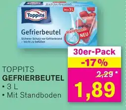 KODi Toppits Gefrierbeutel Angebot
