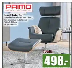 Möbel Mahler Primo sessel-hocker-set Angebot