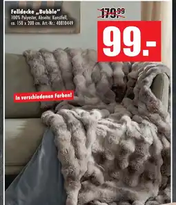 Möbel Mahler Felldecke 'bubble' Angebot