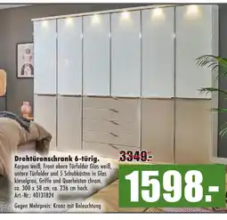 Möbel Mahler Drehtürenschrank 6-türig Angebot