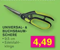 KODi UNIVERSAL- & BUCHSBAUM- SCHERE Angebot