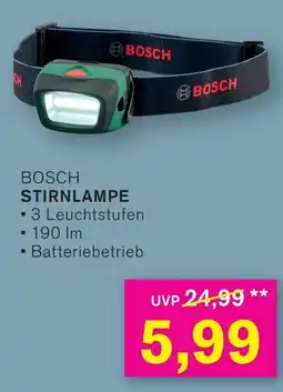 KODi BOSCH STIRNLAMPE Angebot