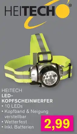 KODi HEITECH LED- KOPFSCHEINWERFER Angebot