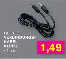 KODi HEITECH VERBINDUNGS- KABEL KLINKE Angebot