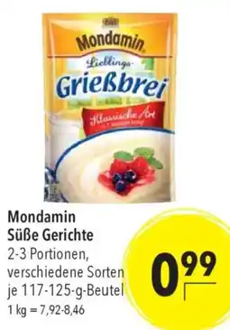 CITTI Markt Mondamin Süße Gerichte Angebot