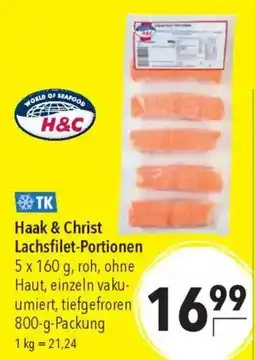 CITTI Markt Haak & Christ Lachsfilet-Portionen Angebot