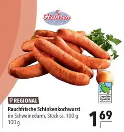 CITTI Markt Hansen Rauchfrische Schinkenkochwurst Angebot