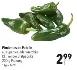 CITTI Markt Pimientos de Padrón Angebot