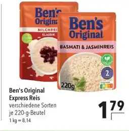 CITTI Markt Ben's Original Express Reis Angebot