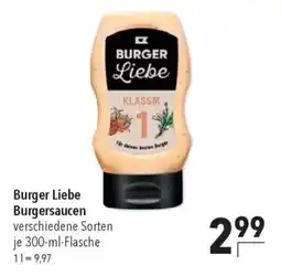 CITTI Markt Burger Liebe Burgersaucen Angebot