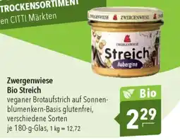 CITTI Markt Zwergenwiese Bio Streich Angebot