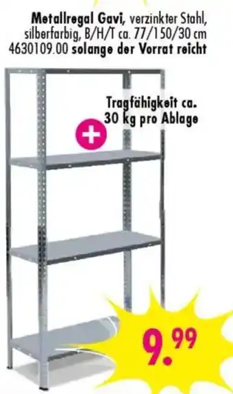 Möbel Boss Metallregal Gavi Angebot