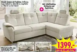 Möbel Boss Ecksofa Samara mit Funktion Angebot