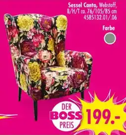 Möbel Boss Sessel Canto Angebot