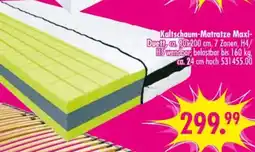 Möbel Boss Kaltschaum-Matratze Maxi Angebot