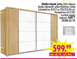 Möbel Boss Kleiderschrank Lotto Angebot