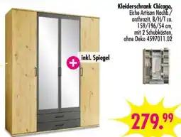 Möbel Boss Kleiderschrank Chicago Angebot